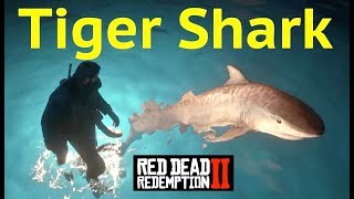 Tiger Shark Location in Red Dead Redemption 2 RDR2 Guarma Peaks and FerDeLance Snake [upl. by Youngran]