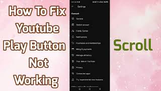 How to Fix YouTube Play Button Not Working 2024  YT Pause Play Button Not Working Solutions [upl. by Grizelda]