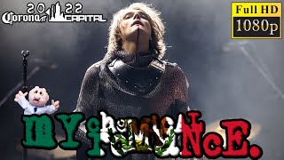 My Chemical Romance  Live at Corona Capital 2022 CDMX México FULL PERFORMANCE HD [upl. by Frankhouse627]