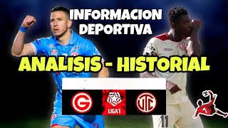 Información del Deportivo Garcilaso vs UTC hoy  Análisis  historial y rachas de los equipos [upl. by Burny]