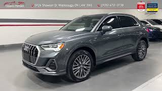 2020 AUDI Q3 PROGRESSIV 48940 KMs Stock13977 [upl. by Cortney905]