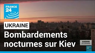 Guerre en Ukraine  Bombardements nocturnes sur Kiev • FRANCE 24 [upl. by Lek]