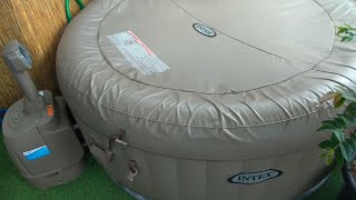 Saiba como limpar sua água 🤔 Ofurô Intex piscina inflável [upl. by Sigrid]