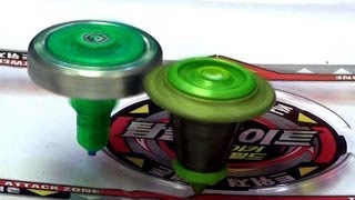 Beyblade Sonokong Top Plate Rocky Golem Earth Attribute Battle Vs Tornado Leone [upl. by Eiderf]