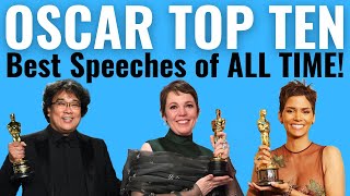 Top 10 Oscar Speeches of ALL TIME [upl. by Trainer216]