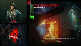 Back 4 Blood  41 The Abomination  Docs CoOp Adventure Veteran Gameplay [upl. by Nyvlem]