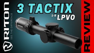 Riton Tactix x3 LPVO Review Arken EP8 slayer [upl. by Orapma646]