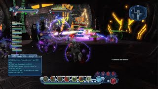 DCUO Just Q TCSE First Boss Nature DPS POV [upl. by Sumahs522]