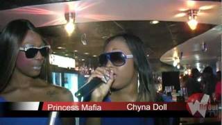 Princess Mafia Chyna Doll and SME at club Reserve [upl. by Yretsym]