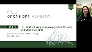 Terpene in medizinischem Cannabis  ein Überblick zur pharmakologischen Wirkung und Quantifizierung [upl. by Wrigley740]