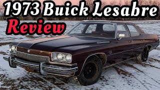 1973 BUICK LeSABRE CUSTOM REVIEW [upl. by Nyleimaj]