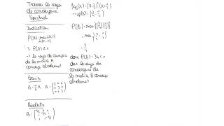1056 Trouver le Rayon de Convergence Spectral [upl. by Imim]