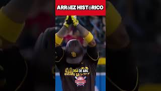 Luis Arráez hace historia en grandes ligas grandesligas luisarraez beisbol mlb youtubeshorts [upl. by Eiramasil]