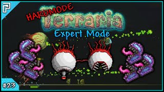 Lets Play Terraria 13 Expert Mode PC  Solar Eclipse amp BAD Hallowed Mimics 23 [upl. by Nitnerb]