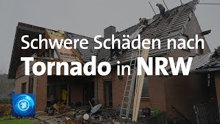 Schwere Schäden nach Tornado in der Eifel [upl. by Morty]