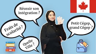 Étudiants internationaux  4 critères pour vous aidez à choisir votre CEGEP 🍁 [upl. by Asor]