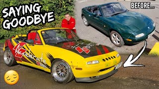 FINAL DRIVE Saying Goodbye to my 5 Year Mazda MX5 Project BIG NEWS [upl. by Aehsal]