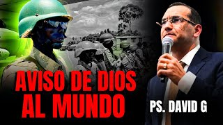 Aviso de Dios para el mundo  Pasto General David Gutiérrez [upl. by Tybi]