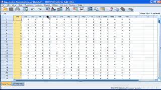 Replace Missing Values  ExpectationMaximization  SPSS part 1 [upl. by Jacenta]