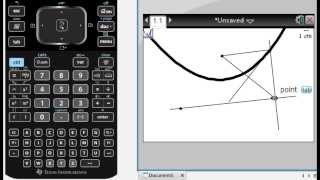 Parabola Construction from Focus and Directrix [upl. by Farman464]