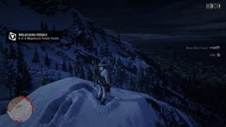 Where to find a Brow Horn fossil in Red dead redemption 2 online Rdr2online Rdr2 [upl. by Jemima947]