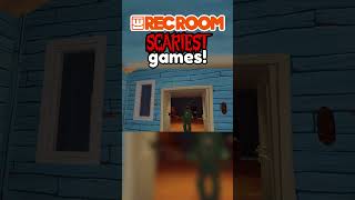 Rec rooms SCARIEST horror games [upl. by Prudi]