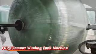 FRP Tank Filament Winding Machine [upl. by Nylazor]