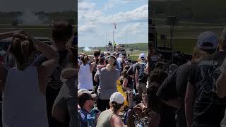 USAF Thunderbirds taking off at the 2024 Duluth Airshow thunderbirds aviation airshow f16 [upl. by Joseph]