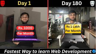 Fastest Way to learn Web Development and Get a job [upl. by Trueblood886]