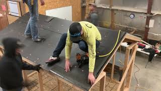 How to Install Roof Shingles [upl. by Odnumyer]