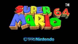 Super Mario 64 Soundtrack  Game Start [upl. by Mallin412]