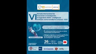 VI JORNADA INTERNACIONAL DE INNOVACIÓN E INVESTIGACIÓN EN INGENIERIA UNAD [upl. by Josephson]