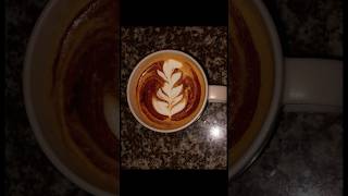 Leaf latteeart coffee shortvideo [upl. by Ioab248]