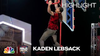 Kaden Lebsack Is Determined to Make History  American Ninja Warrior [upl. by Nelag]