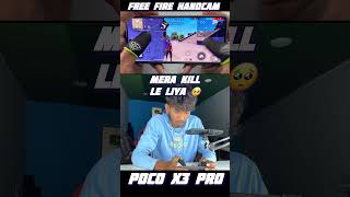 3 finger handcam gameplay solo vs squad poco x3 pro 60fps 120hz 360hz game turbo SD860 Prosecser 4kr [upl. by Davina527]