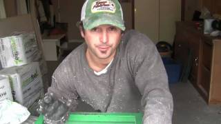 Cellulose Insulation DIY How To Blow Cellulose Insulation into your Attic [upl. by Thurlow]