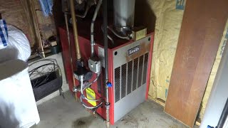 OLD GAS BOILER NO HEAT CALL EASY FIX [upl. by Bogosian117]