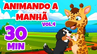 Animando a Manhã Vol 4  Giramille 30 min  Desenho Animado Musical [upl. by Serica]