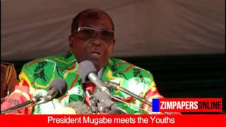 President Mugabe meets the Youths in Marondera [upl. by Duncan]