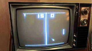 The 1976 CONIC TVG 1014 Electronic Video Game Console [upl. by Iolande]