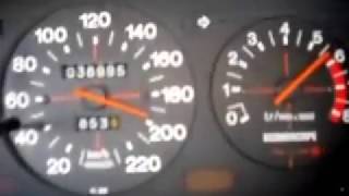 Peugeot 505 GTi vs 406 hdi  max speed [upl. by Niltiak]