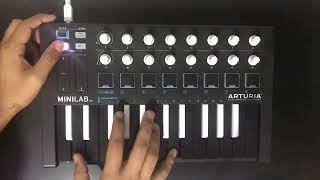 Minilab  quotCALLAÍTAquot  BAD BUNNY MIDI Instrumental Cover Live Looping [upl. by Hermine45]