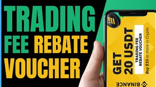 How To Use TRADING FEE REBATE VOUCHER On Binance EASY GUIDE [upl. by Annetta]