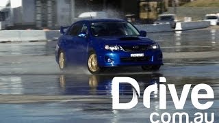 Subaru WRX RS40 2013  Performance  Drivecomau [upl. by Barnie863]