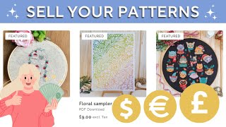 How to Upload and Sell Your Cross Stitch Patterns  Love It Stitch It [upl. by Kamp]