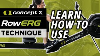 Correct Rowing Machine Technique Improve Your Rowing  Concept2 [upl. by Tips]