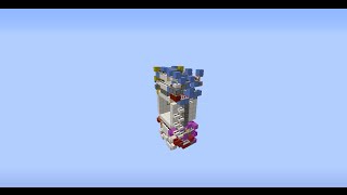 minecraft small 5x5 piston door 972blocks w tito and sepp [upl. by Suoivatnom505]