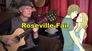 Roseville Fair by Bill Staines  Fingerstyle Cover by Bob Johnson [upl. by Onaicilef450]