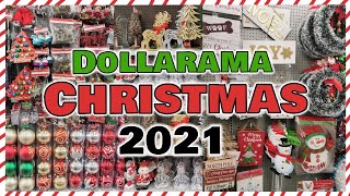 DOLLARAMA CHRISTMAS 2021DECORATING IDEASCHRISTMAS SHOP WITH ME [upl. by Clevey]