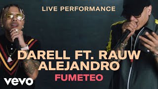 Darell  quotFumeteoquot Live Performance  Vevo ft Rauw Alejandro [upl. by Mitchael]